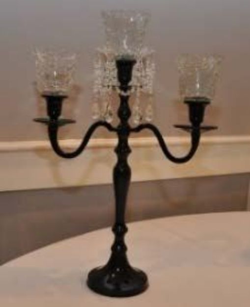Picture of Candelabra (Metal) 15" - Black