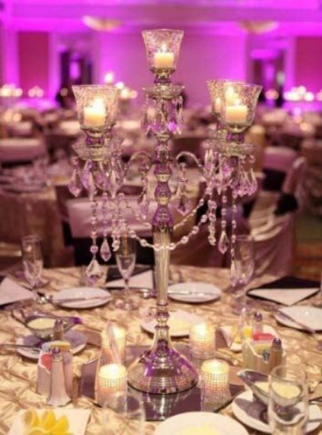 Picture of Candelabra (Metal) 24" - Silver