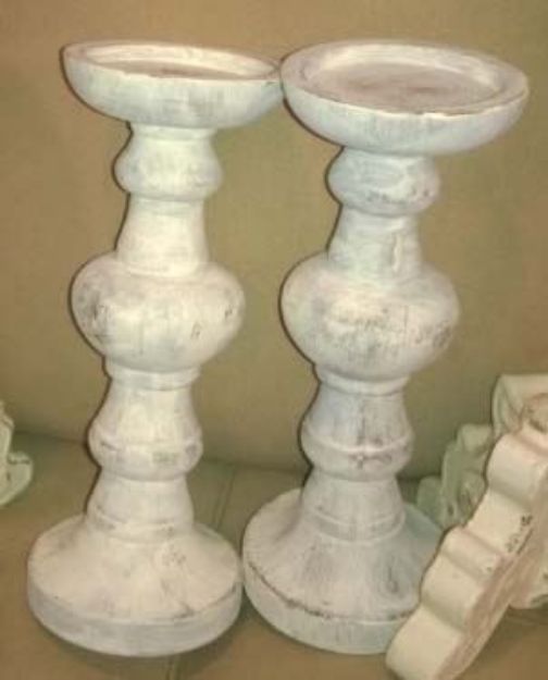 Picture of Candle Pillars (Distressed) Short