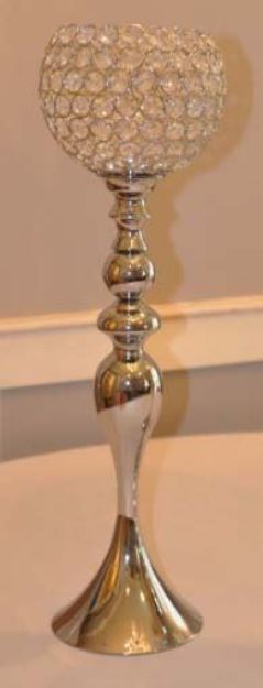 Picture of Candle Pillars (Pedestal) 28" - Bling