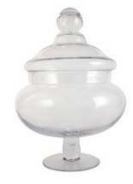 Picture of Candy Jar (G1 Apothecary Jar, wide)  - Clear