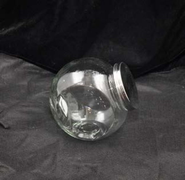 Picture of Candy Jar (Z4 Cookie Jar, Silver lid)  - Clear