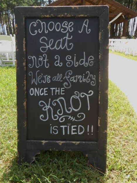 Picture of Chalkboard (Choose a seat) A 31.5X17 - Wood
