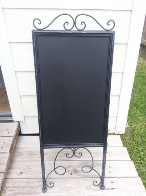 Picture of Chalkboard (Doublesided) Lg - Metal