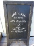 Picture of Chalkboard (Pick a seat) A 31.5X17 - Wood