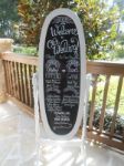 Picture of Chalkboard (Vintage Oval) Lg - Distressed