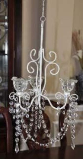 Picture of Chandelier (Rustic)  - Ivory