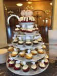 Picture of Cupcake stand (Round Tower) 5 tier - White