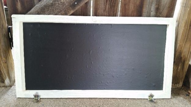 Picture of Decor (Distressed Cabinet Door) 17.5X34 - Ivory