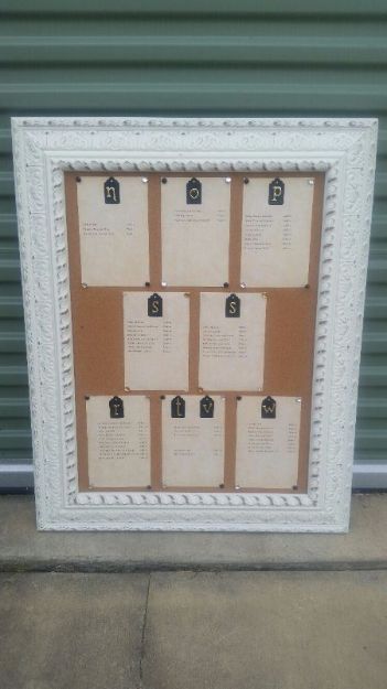 Picture of Decor (Distressed Corkboard) 28.5X35.5 - Off White