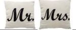 Picture of Decor (Mr & Mrs Pillows)  - Off White
