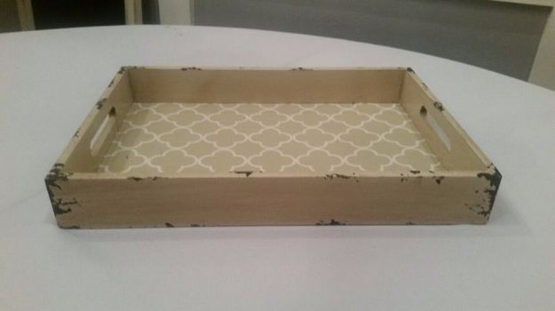 Picture of Decor (Rustic Tray)  - Distressed