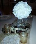 Picture of Decor (Vintage Mirror Centerpiece)  - Gold