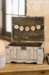 Picture of Decor (Wood Chest Trunk)  - Off White