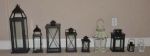 Picture of Lantern (X style) Sm - Black