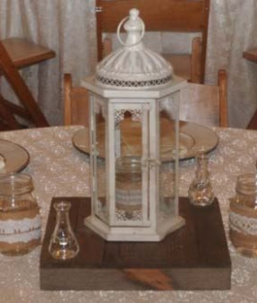 Picture of Lantern 15" - Off White