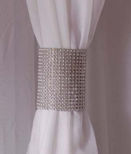 Picture of Sashe clip (Bling clip) Lg - Silver