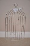 Picture of Sign (Birdcage Metal photo holder)  - Distressed