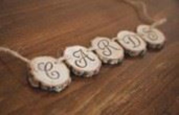 Picture of Sign (CARDS coaster)  - Wood