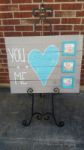 Picture of Sign (Fence, You & Me)  - Gray