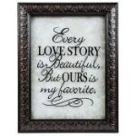 Picture of Sign (Framed, Every Love Story) 14X18 - Black