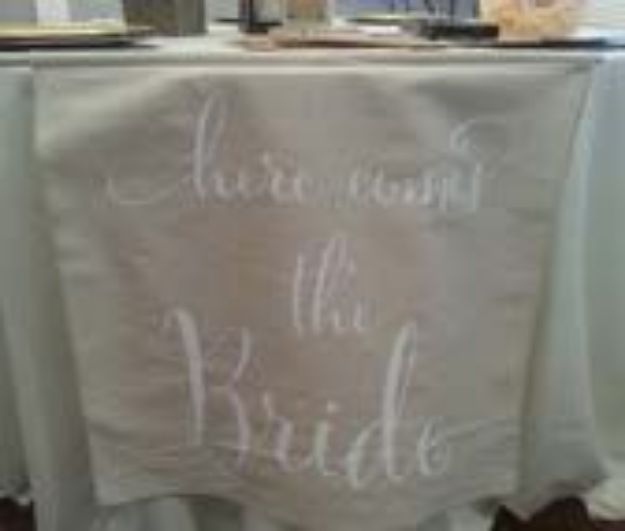 Picture of Sign (Here comes the bride) 24X24