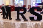 Picture of Sign (Mr & Mrs letters)  - Black