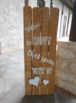 Picture of Sign (Welcome Fence)  - Natural