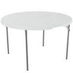 Picture of Table (Plastic Round) 48" - White