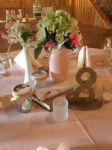 Picture of Table Numbers (Wooden)  - Gold