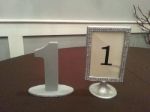 Picture of Table Numbers (Wooden)  - Silver