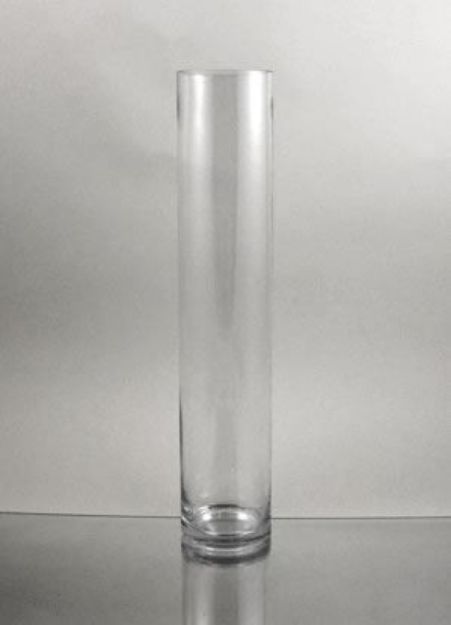 Picture of Vase (Cylinder) 16X4 - Clear