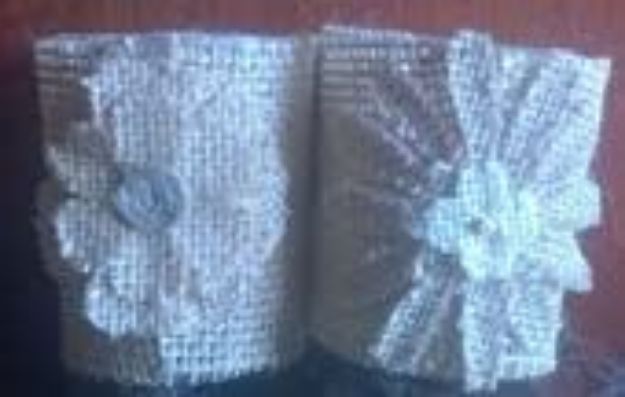 Picture of Votive (Burlap) 2.5" - Burlap