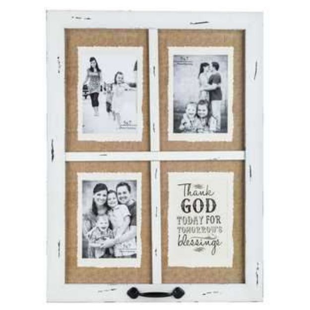 Picture of Window  (Four Panel) #4 18X24 - Off White