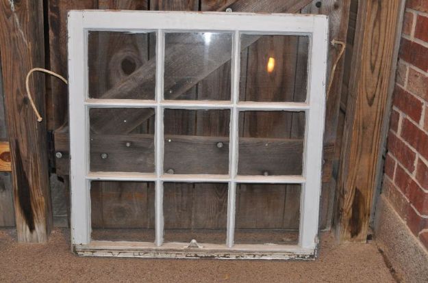 Picture of Window  (Nine Panel) #3 30X30 - Off White