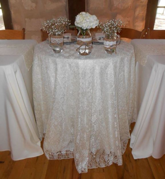 Picture of Overlay 90 - Ivory (Lace Round)