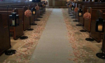 Picture of Flower ball (Silk) Med - Pale Pink & Peach