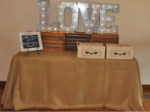 Picture of Marquee (Love) Med - Aluminum
