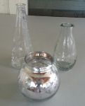 Picture of Vase (Hobnail Bud)  - Clear