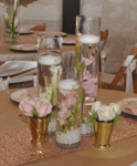 Picture of Vase (Tall Trio Cylinders)  - Clear