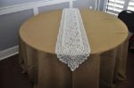 Picture of Table Cloth 120 - Wheat (Faux Burlap Round)
