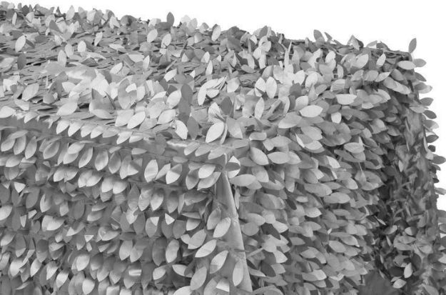 Picture of Table Cloth 90X132 - Silver (Leaf Petal Rectangle)