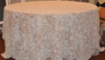 Picture of Overlay 90 - Off white (Bliss Round)