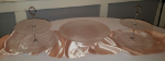 Picture of Catering (Crackled glass tiered stand) 13" - Clear