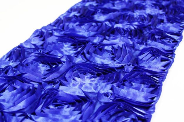 Picture of Runner 12X108 - Royal blue (Satin rosette )