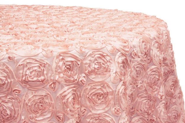 Picture of 132 - Blush (Satin rosette Round)