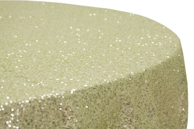 Picture of Table Cloth 120 - Ivory (Glitz sequin Round)