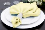 Picture of Napkin 20X20 - Pastel Yellow (Poly Square)