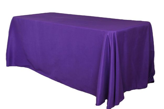 Picture of 90X156 - Purple (Poly Rectangle)