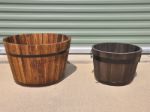 Picture of Furniture (Small Plantern Barrel) 14.5X10 - Dark Brown